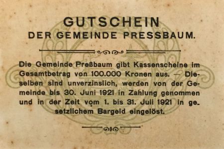 Autriche 20 Heller, Pressbaum - notgeld 1920 - SUP