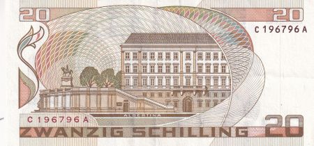 Autriche 20 Schilling - Moritz M. Daffinger - 1986 - Série C - P.148