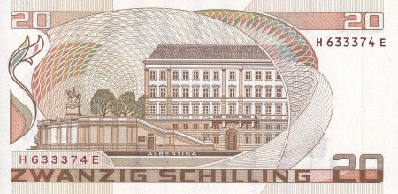 Autriche 20 Schilling - Moritz M. Daffinger - 1986 - Série H - P.148
