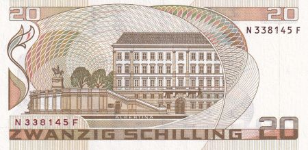 Autriche 20 Schilling - Moritz M. Daffinger - 1986 - Série N - P.148