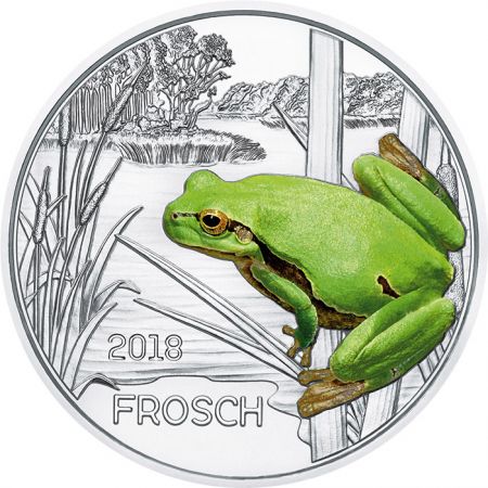 Autriche 3 Euros Autriche 2018 - La Grenouille