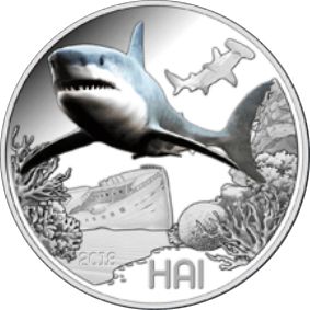 Autriche 3 Euros Autriche 2018 - Le Requin