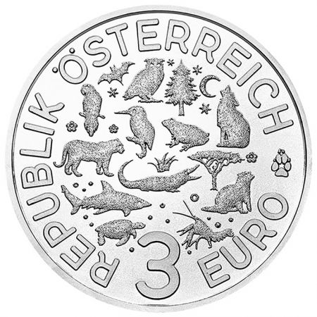 Autriche 3 Euros Autriche 2019 - L\'écrevisse