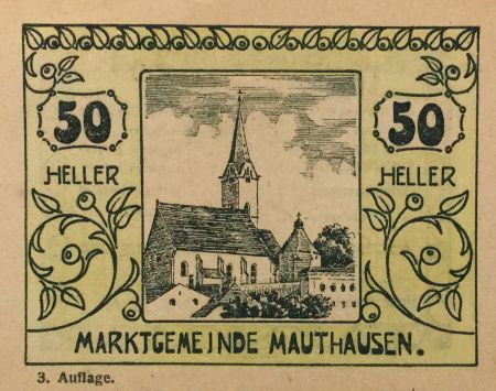 Autriche 50 Heller, Mauthausen - notgeld 1920 - SUP+
