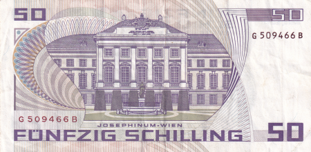 Autriche 50 Schilling - Sigmund Freud - 1986 - Série G - P.149