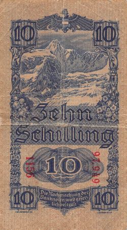 Autriche AUTRICHE - 10 SCHILLING 1945