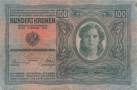 Autriche AUTRICHE - 100 KRONEN 02/01/1912 - PTTB