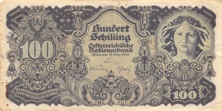 Autriche AUTRICHE - 100 SCHILLING 1945