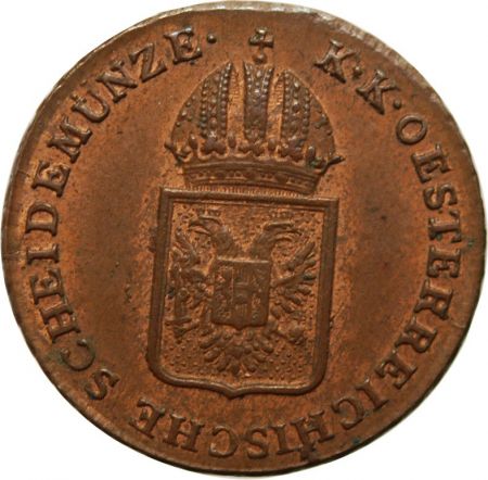 Autriche AUTRICHE - FRANCOIS Ier 1/4 KREUZER 1816 A
