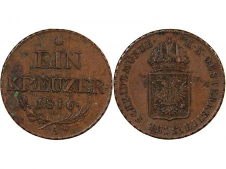 Autriche AUTRICHE  FRANÇOIS Ier - KREUZER 1816 A VIENNE