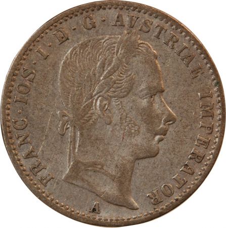 Autriche AUTRICHE  FRANÇOIS-JOSEPH Ier - 1/4 FLORIN ARGENT 1859 A VIENNE