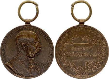 Autriche François Joseph - 1868 - Médaille du Jubilé
