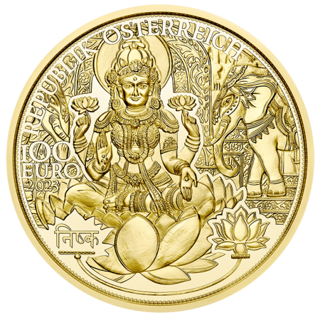 Autriche L\'Or de l\'Inde - 100 EUROS OR 2023