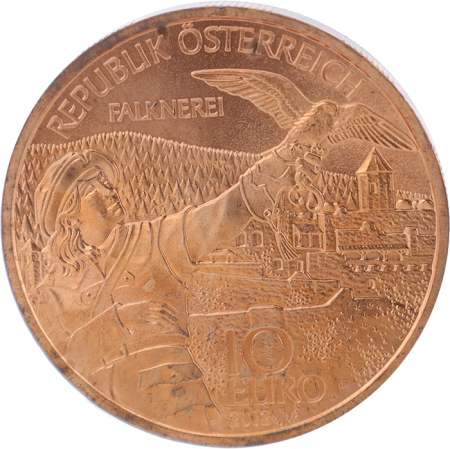 Autriche La Carinthie - 10 Euros cuivre 2012