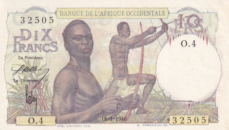 B A O 10 Francs - Chasseurs - 18-01-1946 - Série O.4 - P.37