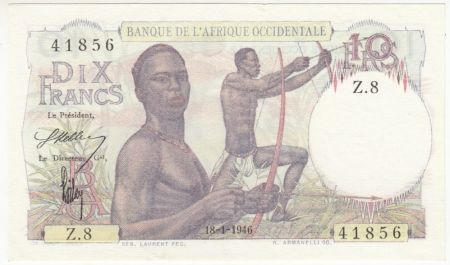 B A O 10 Francs Chasseurs - 18-01-1946 Série Z.8