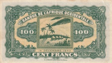 B A O 100 Francs Baobab - 14-12-1942 - SUP - P.31 - Série P392
