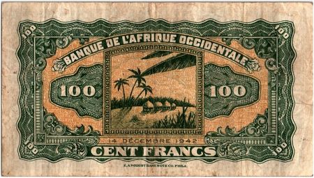 B A O 100 Francs Baobab - 1942