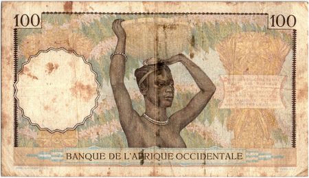 B A O 100 Francs Femmes Foulahs - 1941