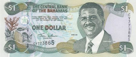 Bahamas 0.5 Dollar Elizabeth II - Marché - 2001