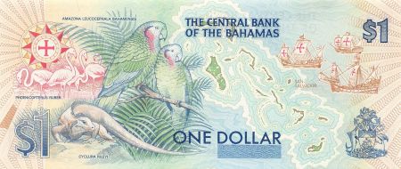 Bahamas BAHAMAS  CHRISTOPHE COLOMB - 1 DOLLAR 1992 - P.NEUF