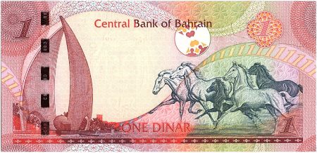 Bahreïn 1 Dinar, Ecole - Chevaux - 2006 - P.26