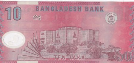 Bangladesh 10 Taka - M. Rahman - Assemblée - 2000 - P.35