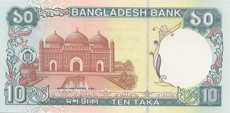 Bangladesh 10 Taka M. Rahman - Mosquée