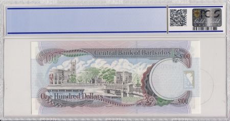 Barbade 100 Dollars Sir G.H. Adams - 2000  - PCGS 67 OPQ