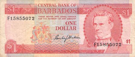 Barbade BARBADE  S. J. PRESCOD - 1 DOLLAR 1973
