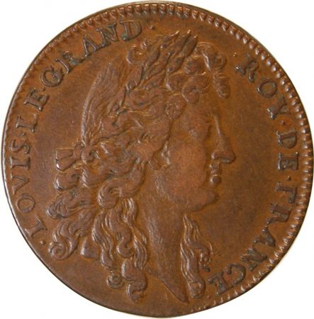 BATIMENTS DU ROI  LOUIS XIV - JETON 1682