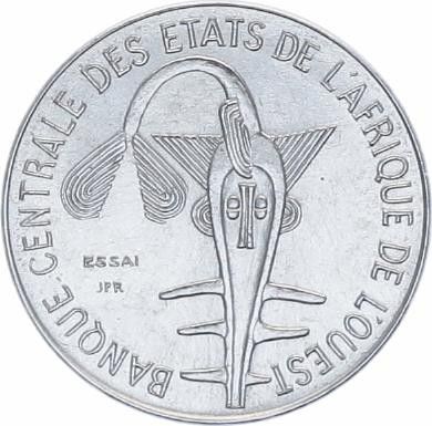 BCEAO 1 Franc Taku - Ashanti poids d\'or - 1976 - Essai