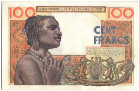 BCEAO 100 Francs Masque - 1959 - Série C.73