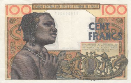 BCEAO 100 Francs Masque - 1959 - Série V.276