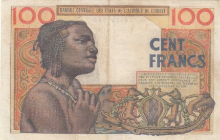 BCEAO 100 Francs masque 1959 - Série J.81