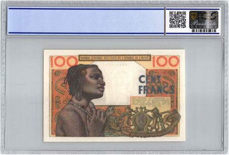 BCEAO 100 Francs Togo - Masque - 1961 - PCGS UNC 65 OPQ