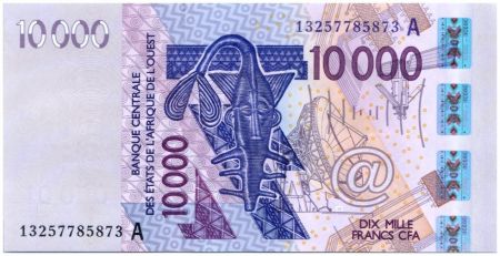 BCEAO 10000 Francs Touracos - 2013