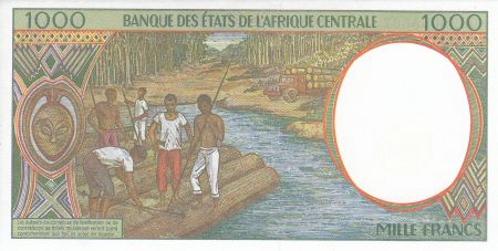 BEAC 1000 Francs Cueillette du café -  2000 - Congo - Neuf- P.102 Cg