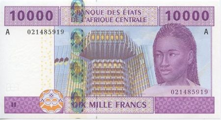 BEAC 10000 Francs BEAC Yaoundé - 2002