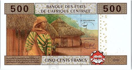 BEAC 500 Francs 2002 (2017) - Enfant- Cameroun - Neuf -P.206Ug