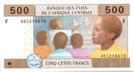 BEAC 500 Francs Education - 2002