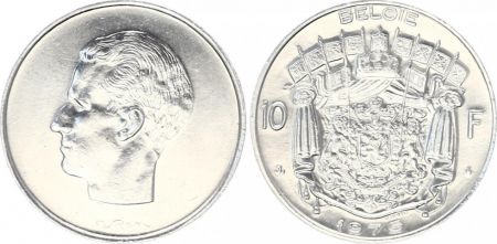 Belgique 10 Francs Baudoin - Belgie 1975
