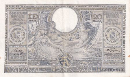 Belgique 100 Francs - 1943 - Lettre O - P.112