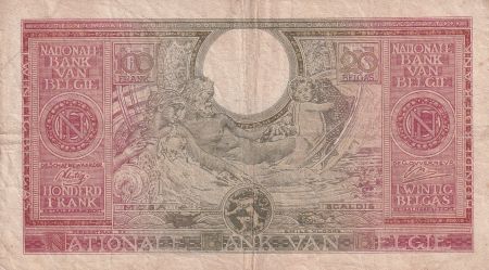 Belgique 100 Francs - 1943 - Série G.2 - P.132a