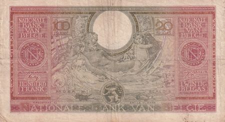 Belgique 100 Francs - 1943 - Série K.1 - P.132a