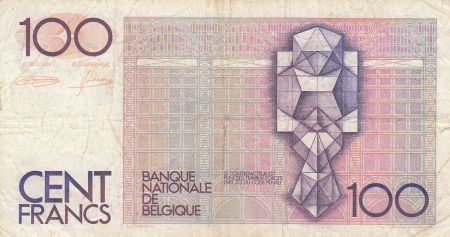 Belgique 100 Francs - H. Beyaert - ND (1982-1994) - P.142
