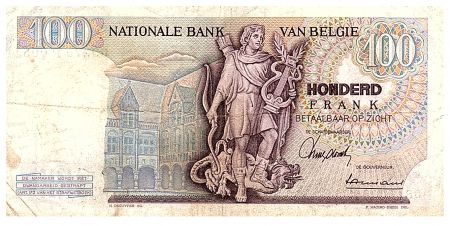 Belgique 100 Francs - ND1962-75 - Lambert Lombard