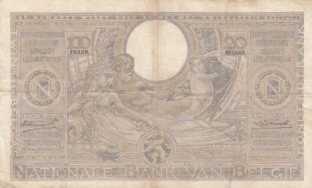 Belgique 100 Francs 04-02-1937 -  Albert et Elisabeth