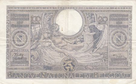 Belgique 100 Francs 07-09-1942-  Albert et Elisabeth