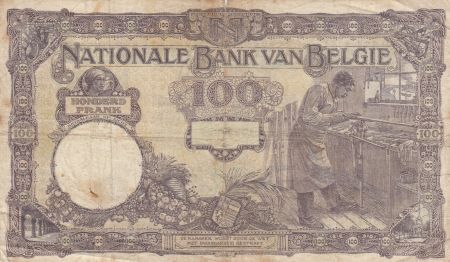 Belgique 100 Francs 16-05-1923 - Albert & Elizabeth